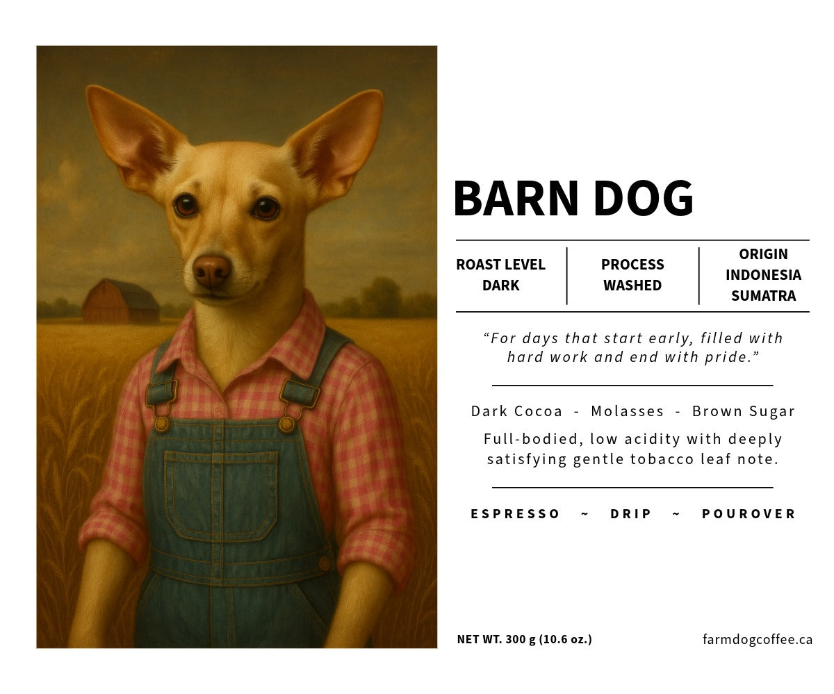 Barn Dog | Dark Roast (Indonesia Sumatra Washed)