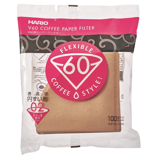 Hario V60-02 Coffee Filters (100 Pack) | Farm Dog Coffee
