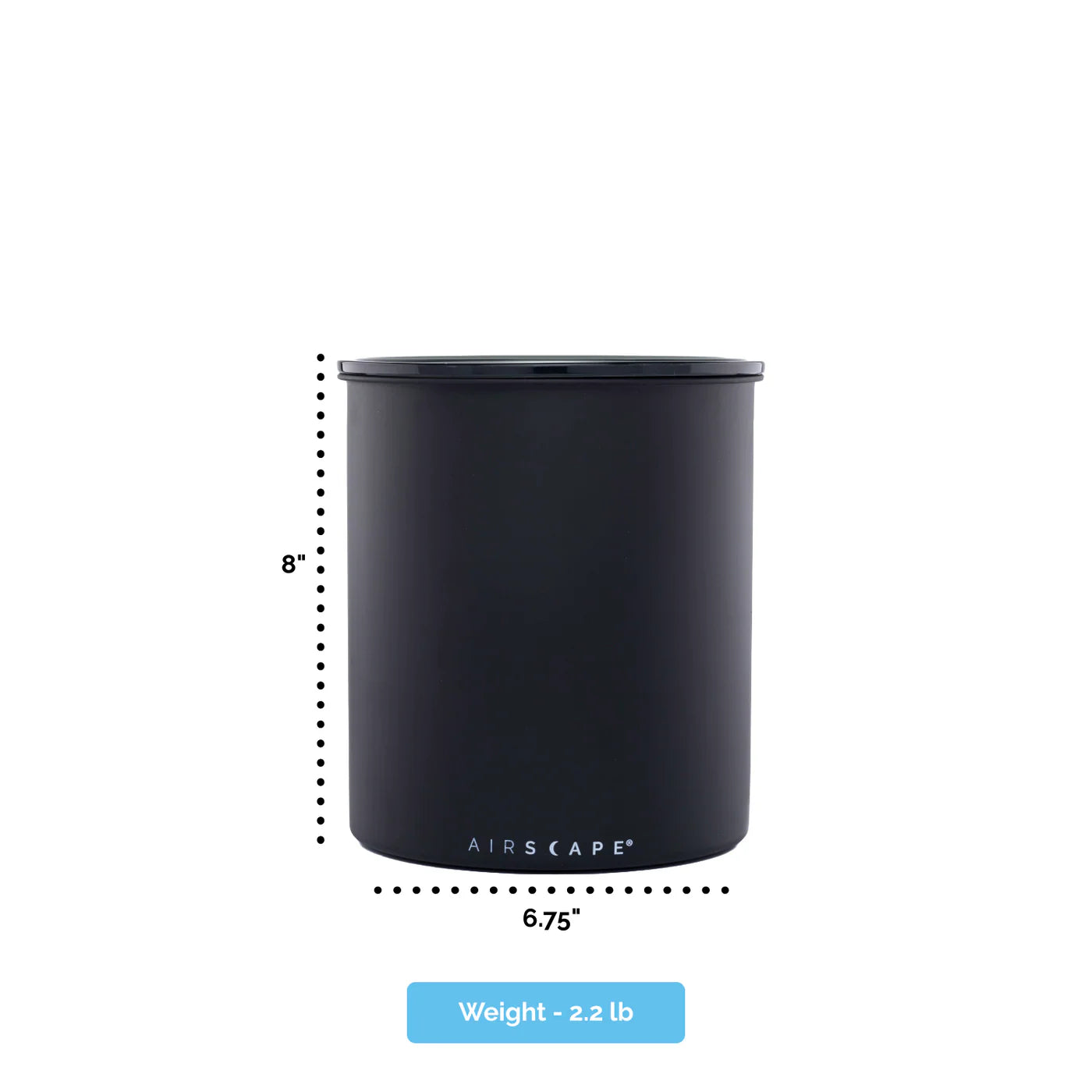 Airscape® Coffee & Food Canister (160 oz.)