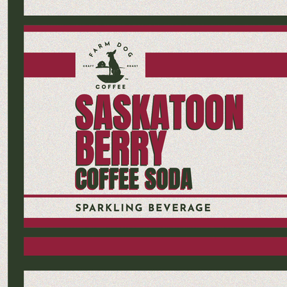 Saskatoon Berry Coffee Soda