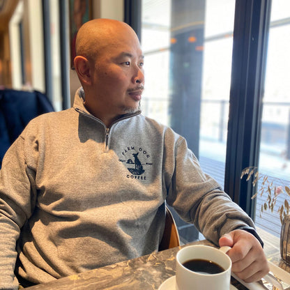 Farm Dog Cozy Fleece Cadet Quarter-Zip