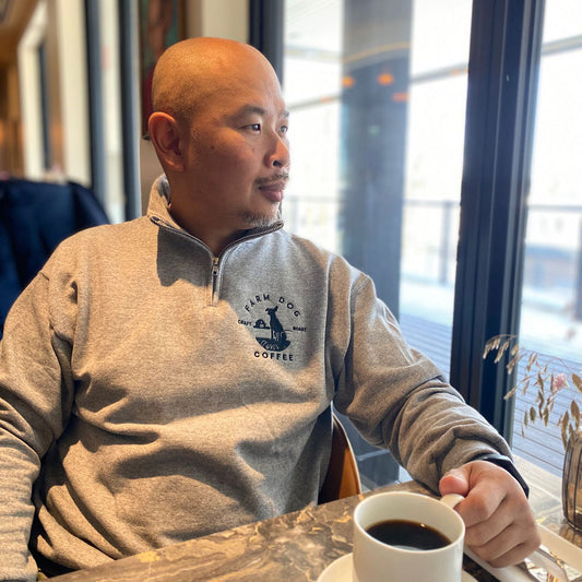 Farm Dog Cozy Fleece Cadet Quarter-Zip