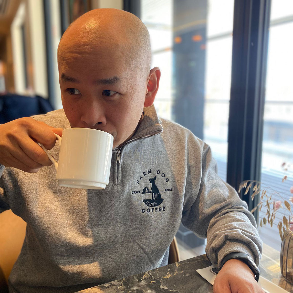 Farm Dog Cozy Fleece Cadet Quarter-Zip